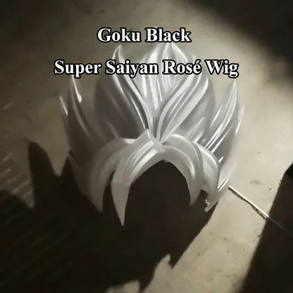 Goku Rosé LED Wig – Lights Up with Your Voice!