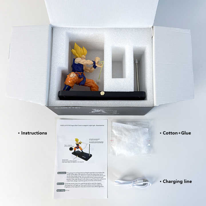 Gaminin™ Super Saiyan Magnetic Light Beam Figurine