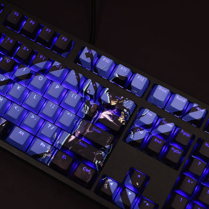 Solo Leveling Keycap Set – Custom Anime Keycaps for Mechanical Keyboards
