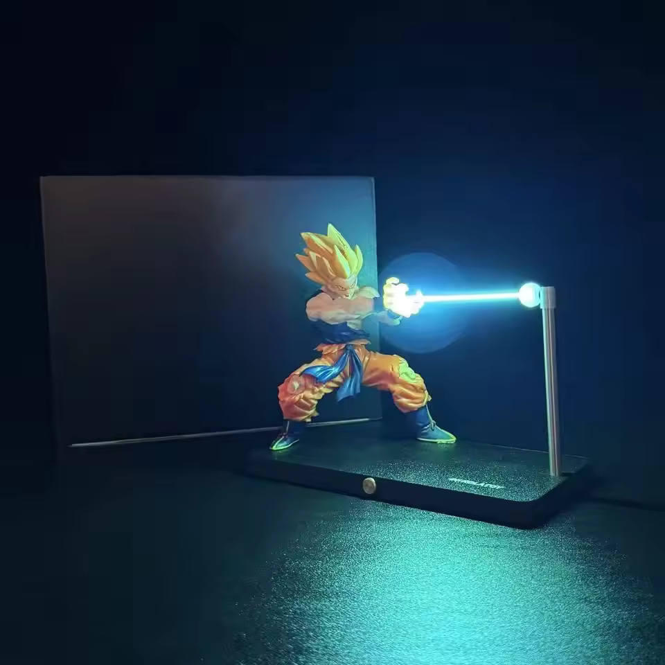 Gaminin™ Super Saiyan Magnetic Light Beam Figurine