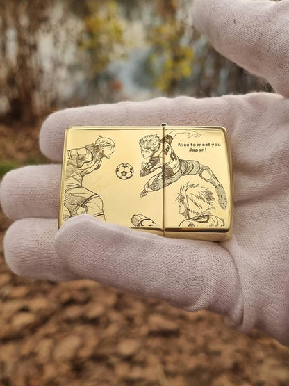 Nice To Meet You Japan, I Am Nagi Seishiro, Blue Lock Engraved Lighters – Nagi Seishiro Season 2 Scores, Anime Zippo & Zorro Collectible!