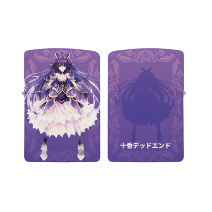 Date A Live 3D Painted Zippo Lighter – Custom Anime Collection