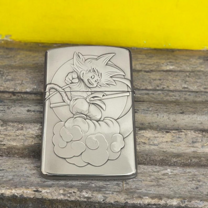 Go.ku Drag.on B.a.ll with Dragon Design - Zorro 3D Relief Metal Lighter