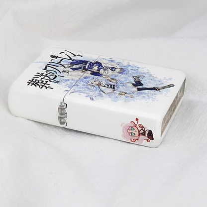 Frieren Anime Zippo Lighter – Pure Copper Windproof Color Print