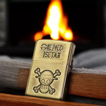 Luf.fy On.e Pi.ec.e 3D Zippo Lighter – Pure Copper 3D Armor Relief