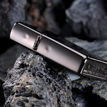 Lu.ffy Ni.ka Ge.ar 5 Black Ice Zippo Lighter Laser Engraved