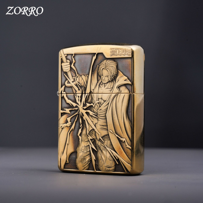 O.n.e Pi.ec.e 3D Engraved Brass Lighters Collection - Custom Anime Gifts for Collectors