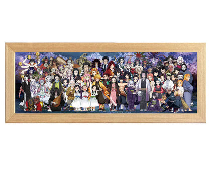 Gaminin™ GlowBox | 3D Anime LED Night Light with Acrylic Art & Wooden Base